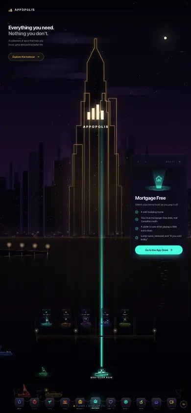 Dock on a phone