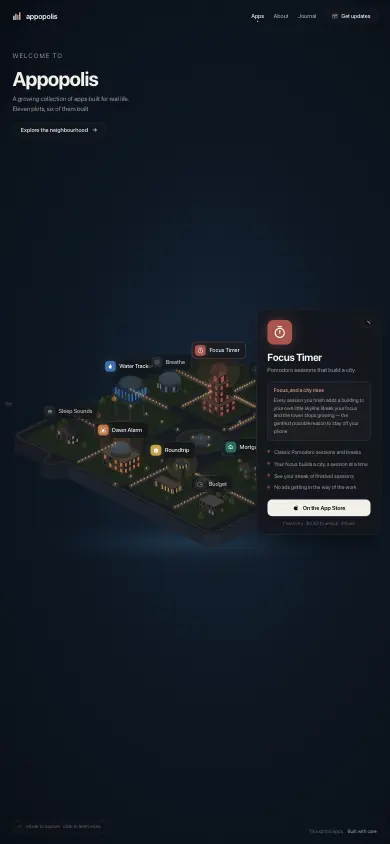Neighbourhood on a phone