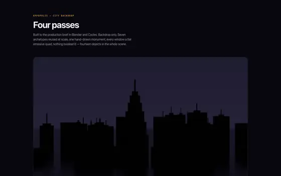 Four Passes on a desktop screen